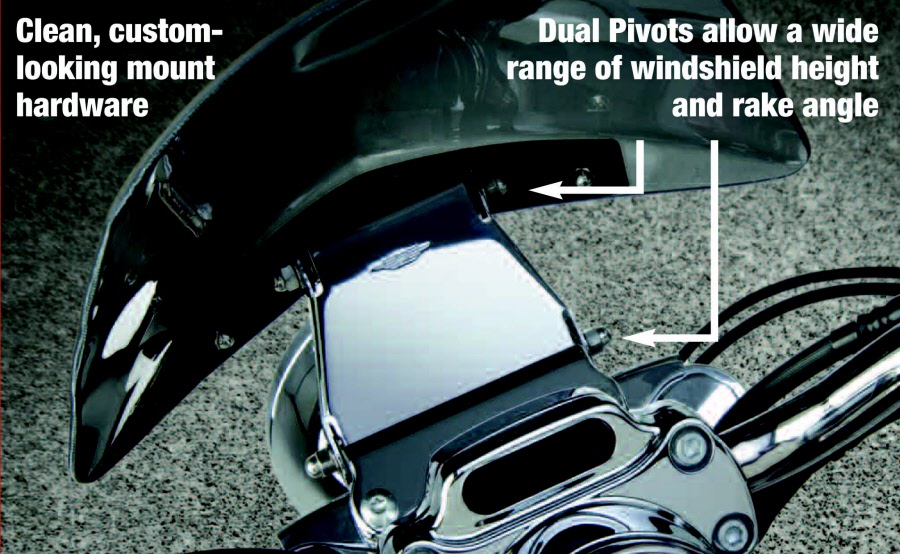 FLSTCI Heritage Softail Classic Windshields